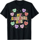Valentines Day My Students Hearts Teacher T-Shirt - T-Shirt | Black