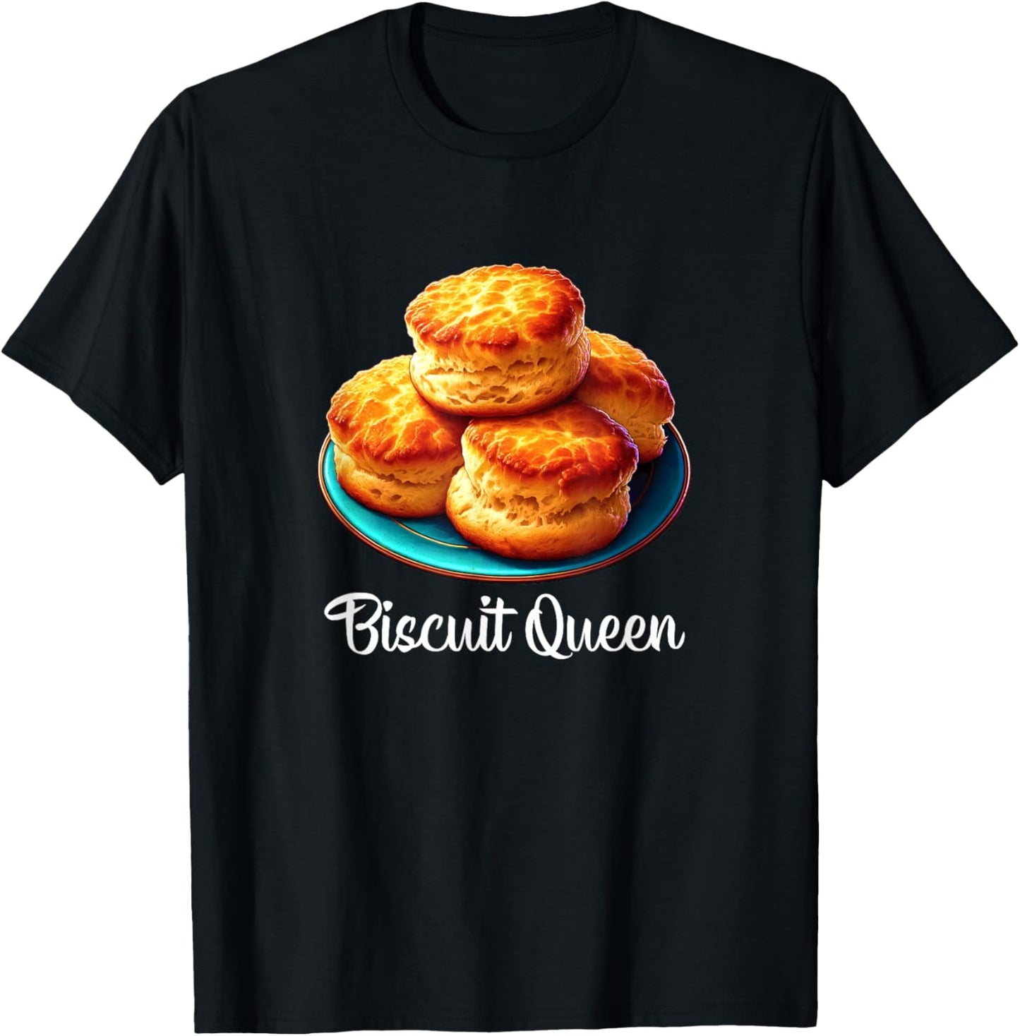 Biscuit Queen T-Shirt - T-Shirt | Black