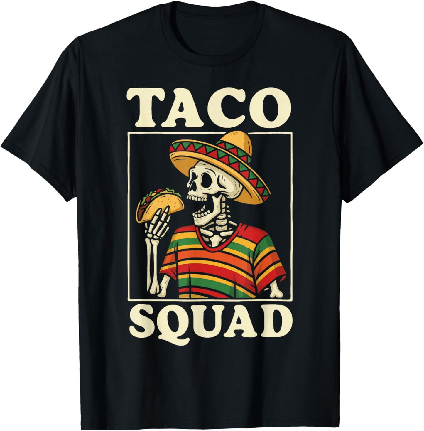 Taco Squad T-Shirt - T-Shirt | Black