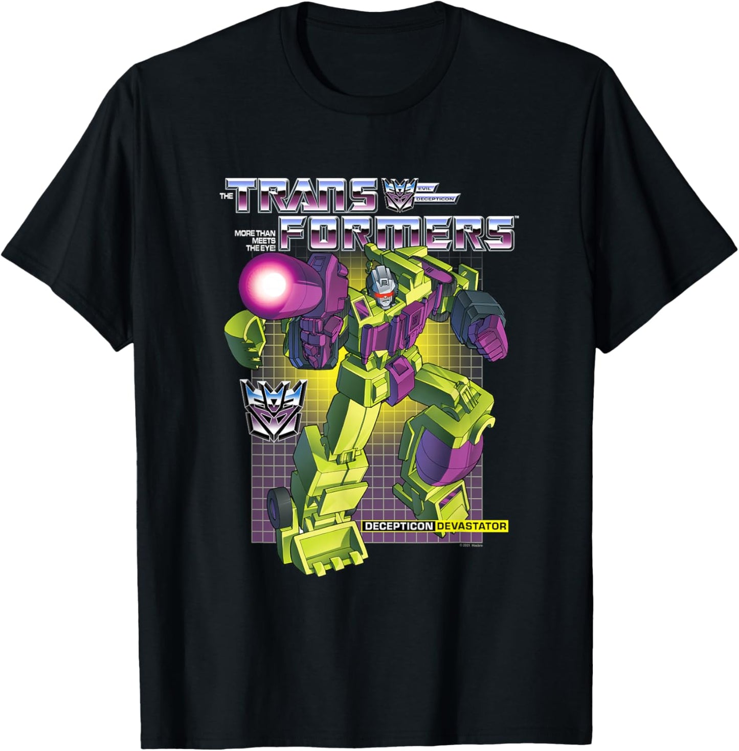 Transformers Devastator T-Shirt - T-Shirt | Black