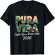 Costa Rica Pura Vida Souvenir 2026 Central America Travel T-Shirt - T-Shirt | Black