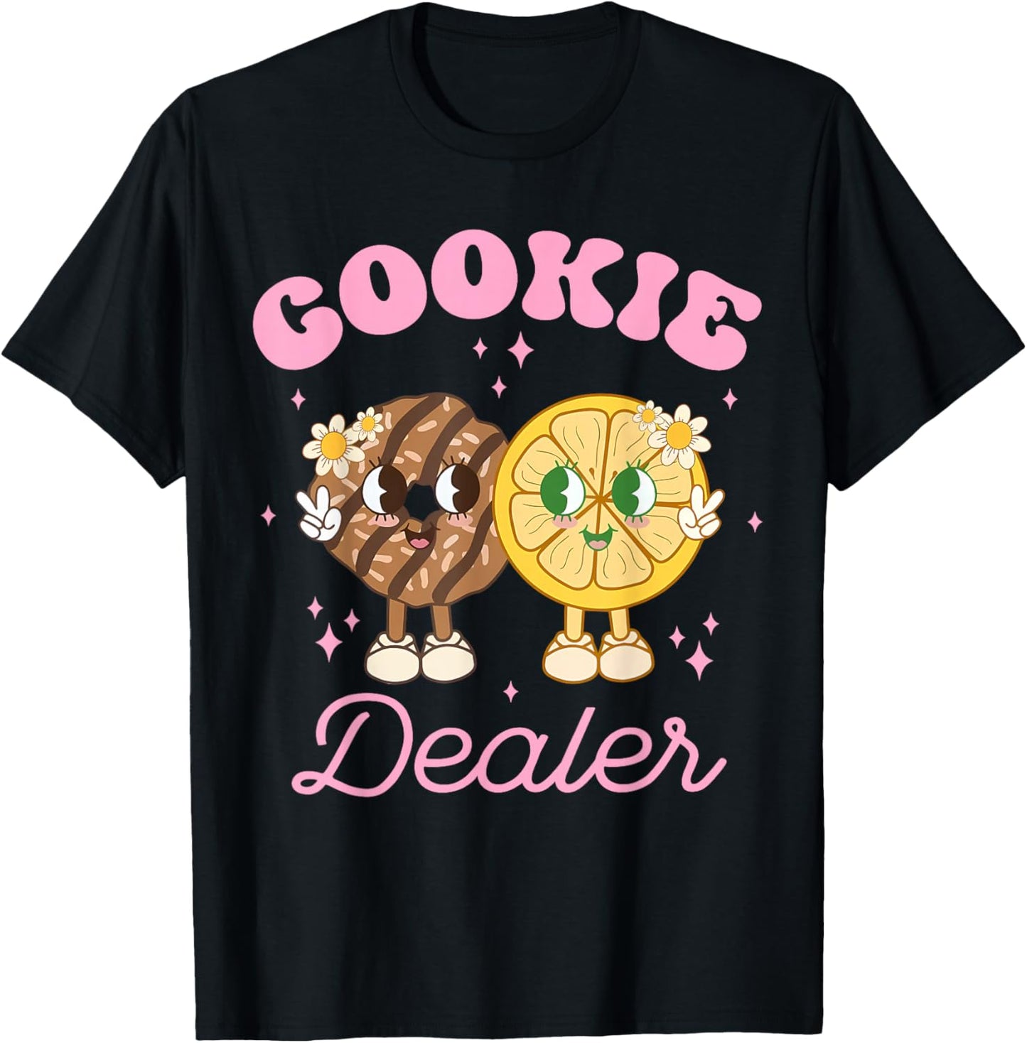 Cookie Dealer, Scout Cookie, Cookie Season Women Girl T-Shirt - T-Shirt | Black