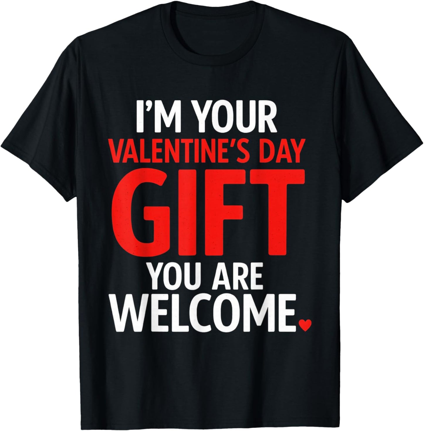 Im Your Valentine Valentines Day Funny V Day Pajama T-Shirt - T-Shirt | Black