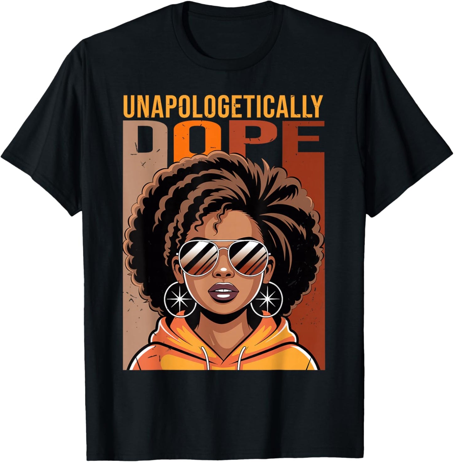 Unapologetically Dope African Women Black History Month T-Shirt - T-Shirt | Black