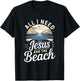All I Need Jesus and The Beach Funny Christian Sun Vacation T-Shirt - T-Shirt | Black
