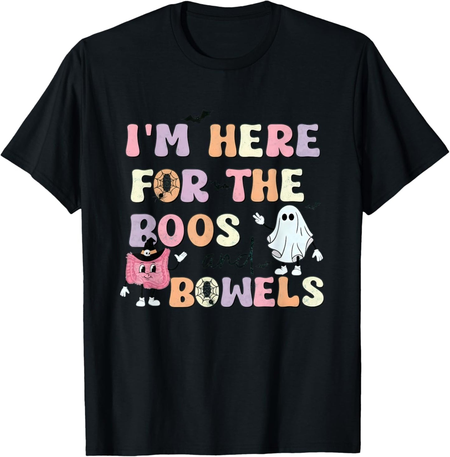 Halloween Gi Nurse, Gastro Crew, Gi Crew, Endo Nurse, Gastro T-Shirt - T-Shirt | Black