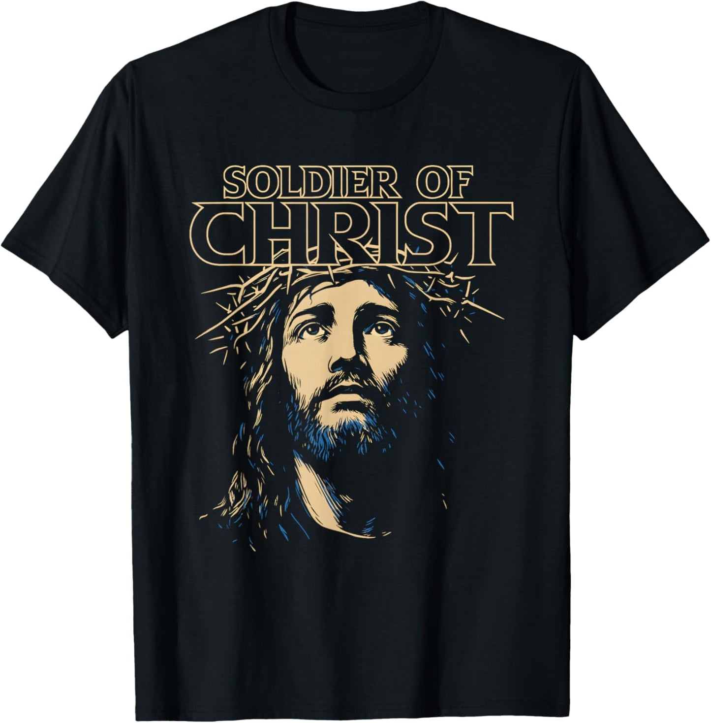 Soldier of Jesus Christ T-Shirt - T-Shirt | Black