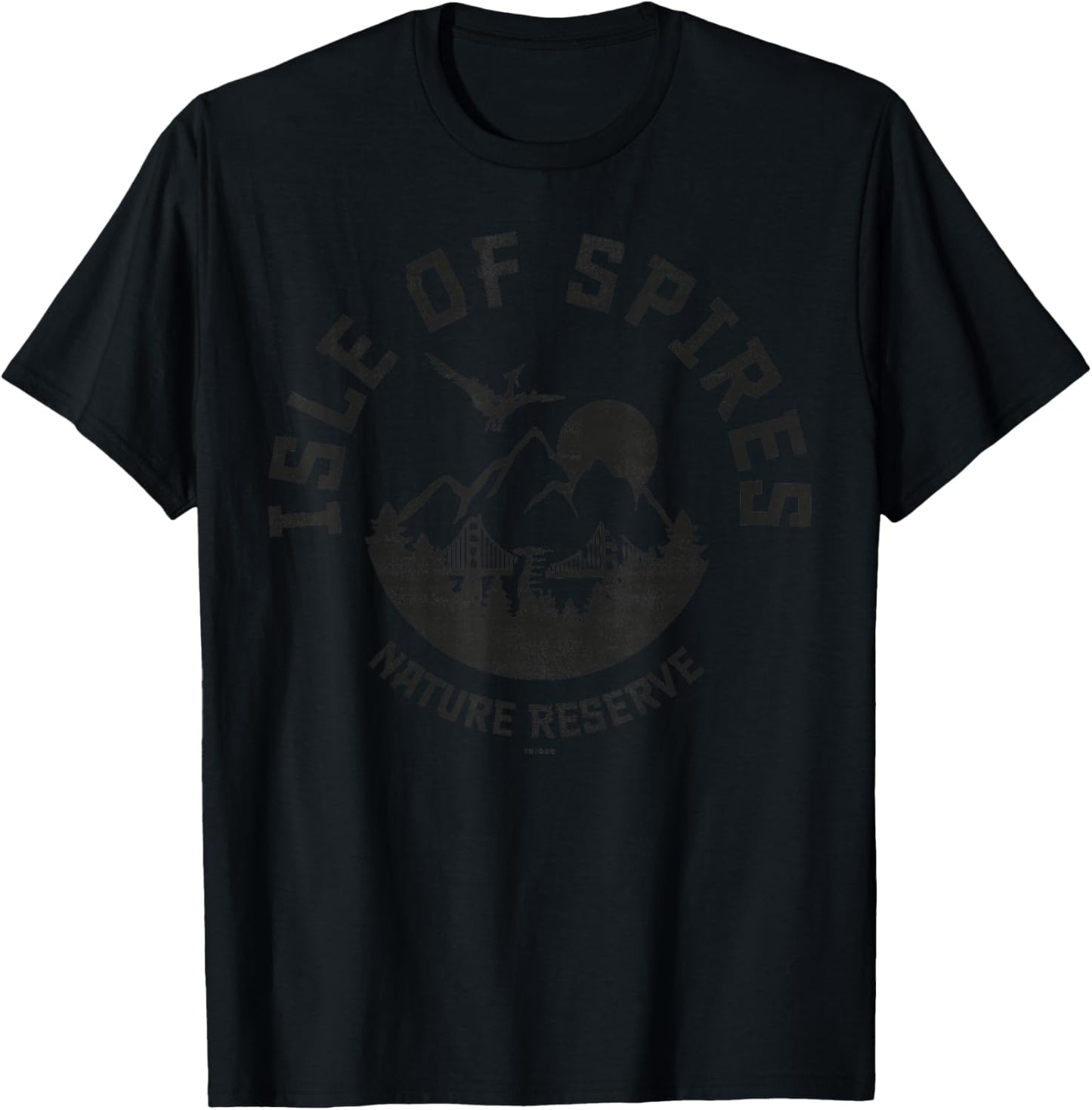 Horizon Forbidden West Isle of Spires Nature Reserve T-Shirt - T-Shirt | Black