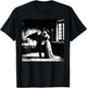 Halloween Vampire Kissing Woman Vintage Costume Men Women T-Shirt - T-Shirt | Black