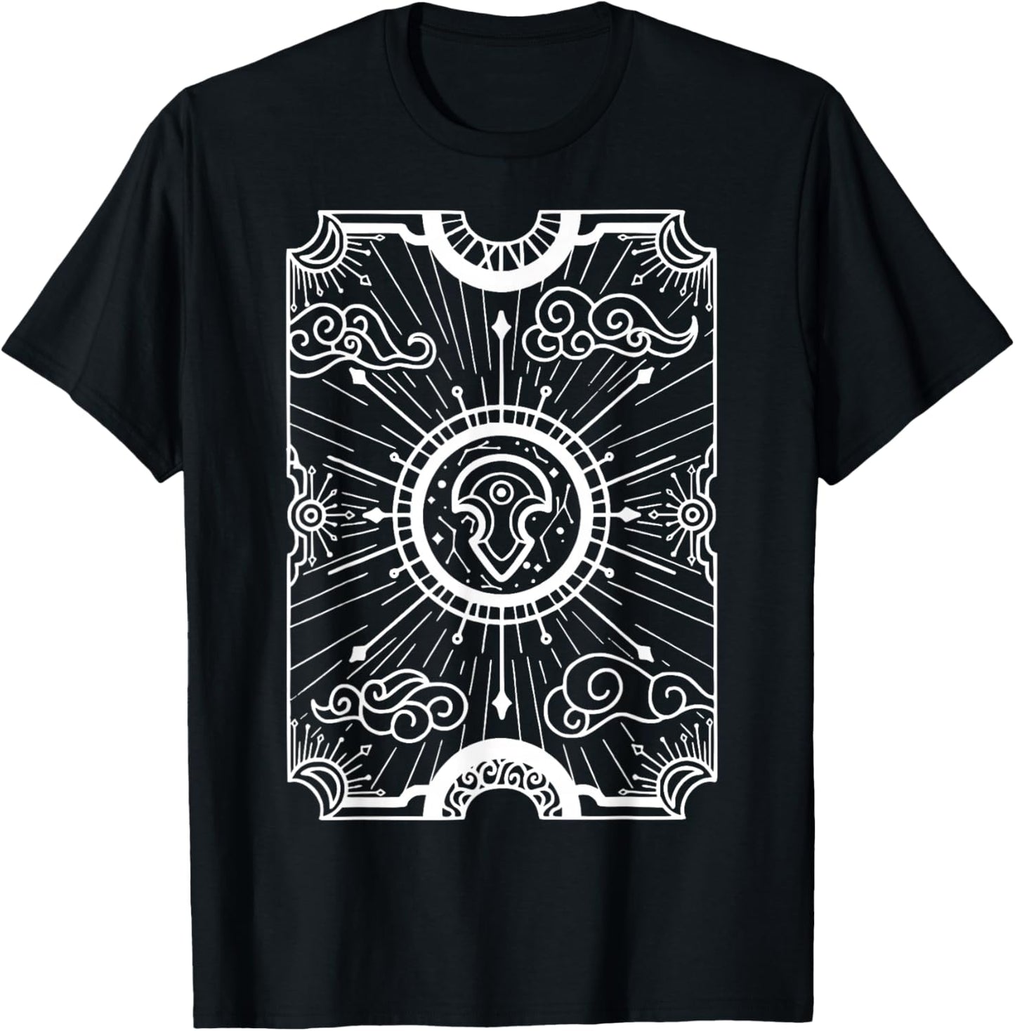 The Sigil of Azem for Warriors of Light & Darkness Dark bg T-Shirt - T-Shirt | Black