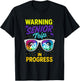Warning Senior Trip 2026 - Graduation Vacation Fun T-Shirt - T-Shirt | Black
