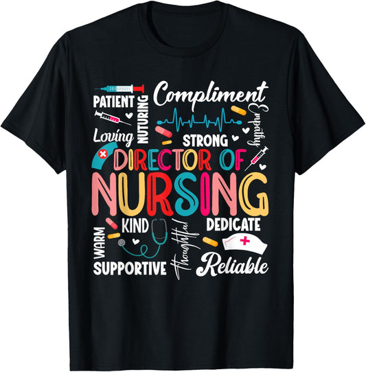 Director of Nursing Nurse Appreciation Don Nurse Don T-Shirt - T-Shirt | Black