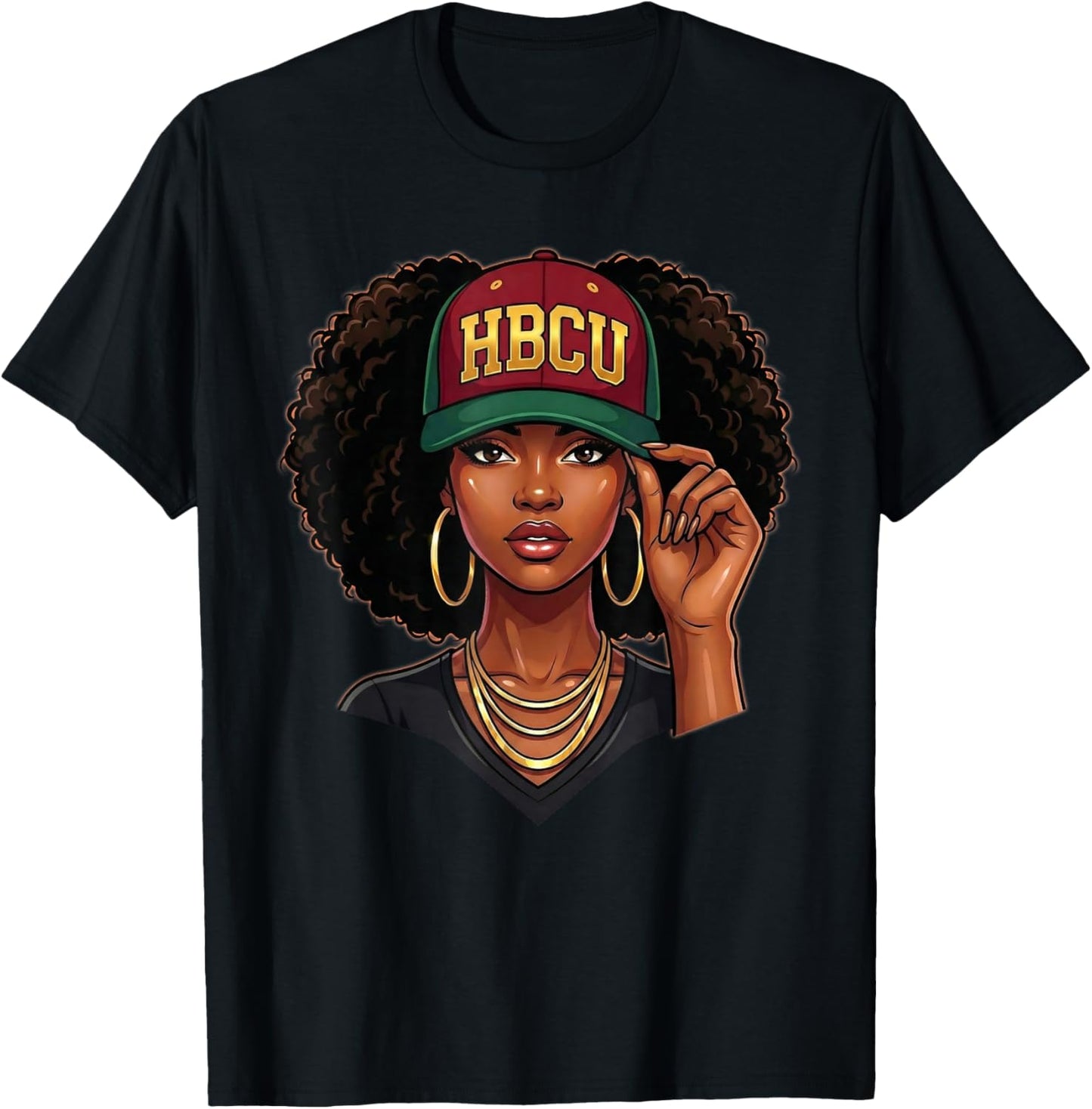 HBCU Black Women Black History Month Graduate Graduation T-Shirt - T-Shirt | Black