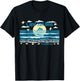 Cape San Blas FL Dolphin Pelican Waves Beach Vacation T-Shirt - T-Shirt | Black