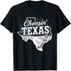 Western Choosing Texas Choosin' Texas T-Shirt - T-Shirt | Black