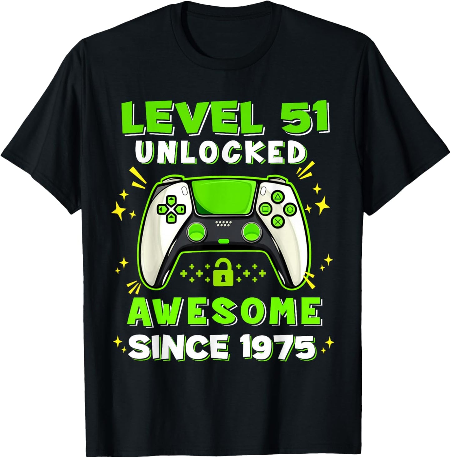 51st Birthday 51 Years Birthday Gifts T-Shirt - T-Shirt | Black