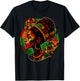 Black Queen Black History Month Women Girls Dashiki Print T-Shirt - T-Shirt | Black