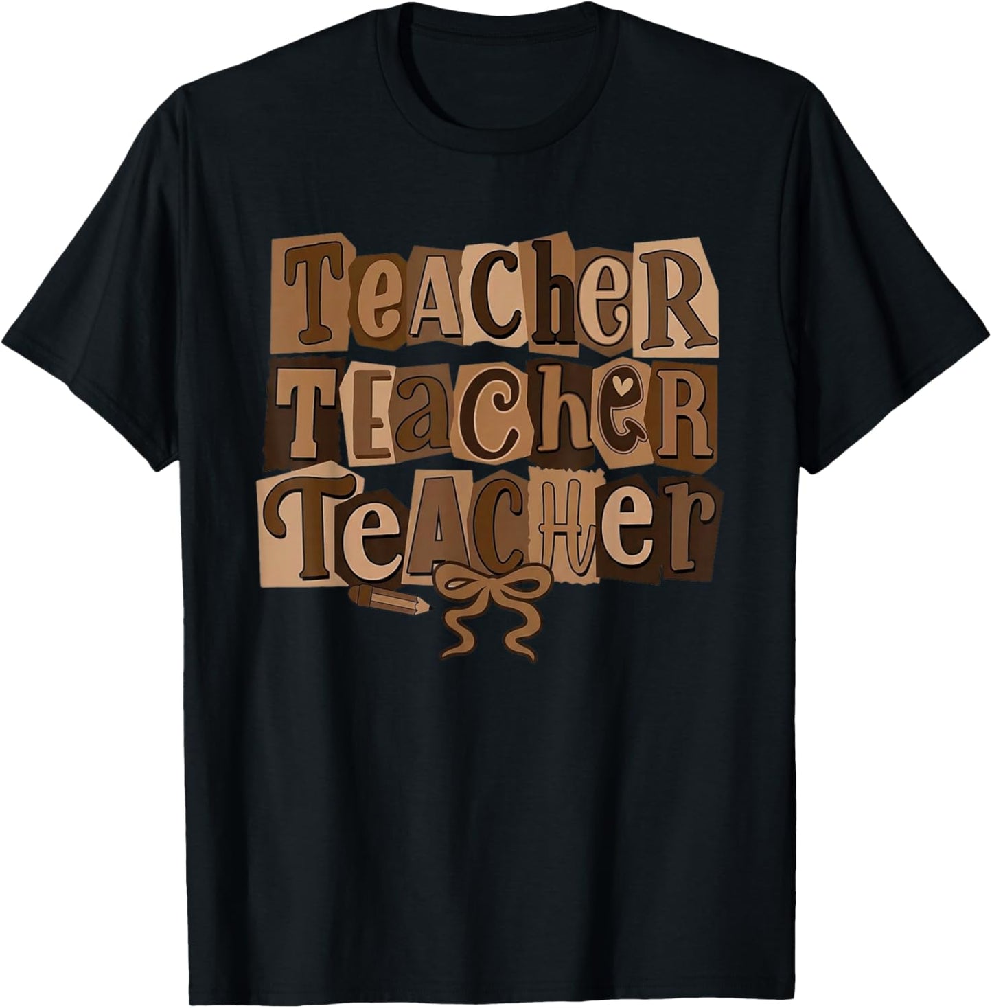 Black History Teacher Bow Afro Woman African American Women T-Shirt - T-Shirt | Black
