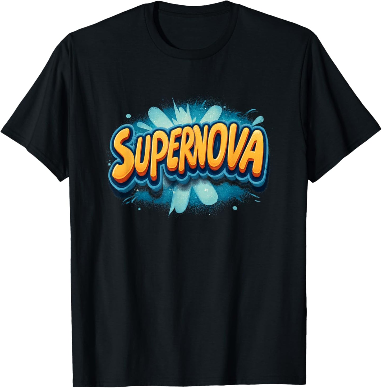 Awesome Supernova Costume for Boys and Girls T-Shirt - T-Shirt | Black
