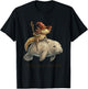Axolotl Wizard Manatee Fish Off to Cause A Kerfuffle Funny T-Shirt - T-Shirt | Black