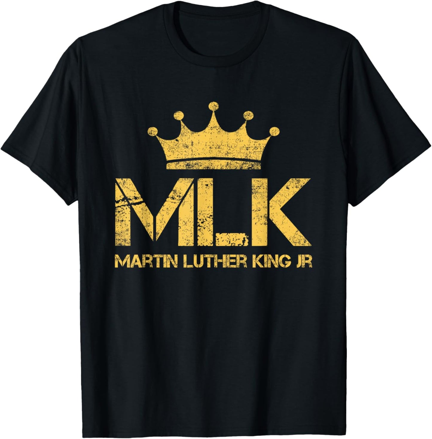 MLK Freedom Martin Luther King jr Day T-Shirt - T-Shirt | Black