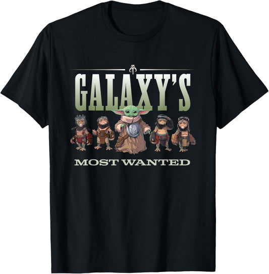 Star Wars: The Mandalorian and Grogu Anzellans Wanted T-Shirt - T-Shirt | Black