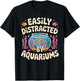 Aquarium Art Women Fish Keeper Fish Tank Aquarium T-Shirt - T-Shirt | Black