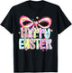 Preppy Women Girls Kids T-Shirt - T-Shirt | Black