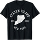 Staten Island New York NY Pride Souvenirs T-Shirt - T-Shirt | Black