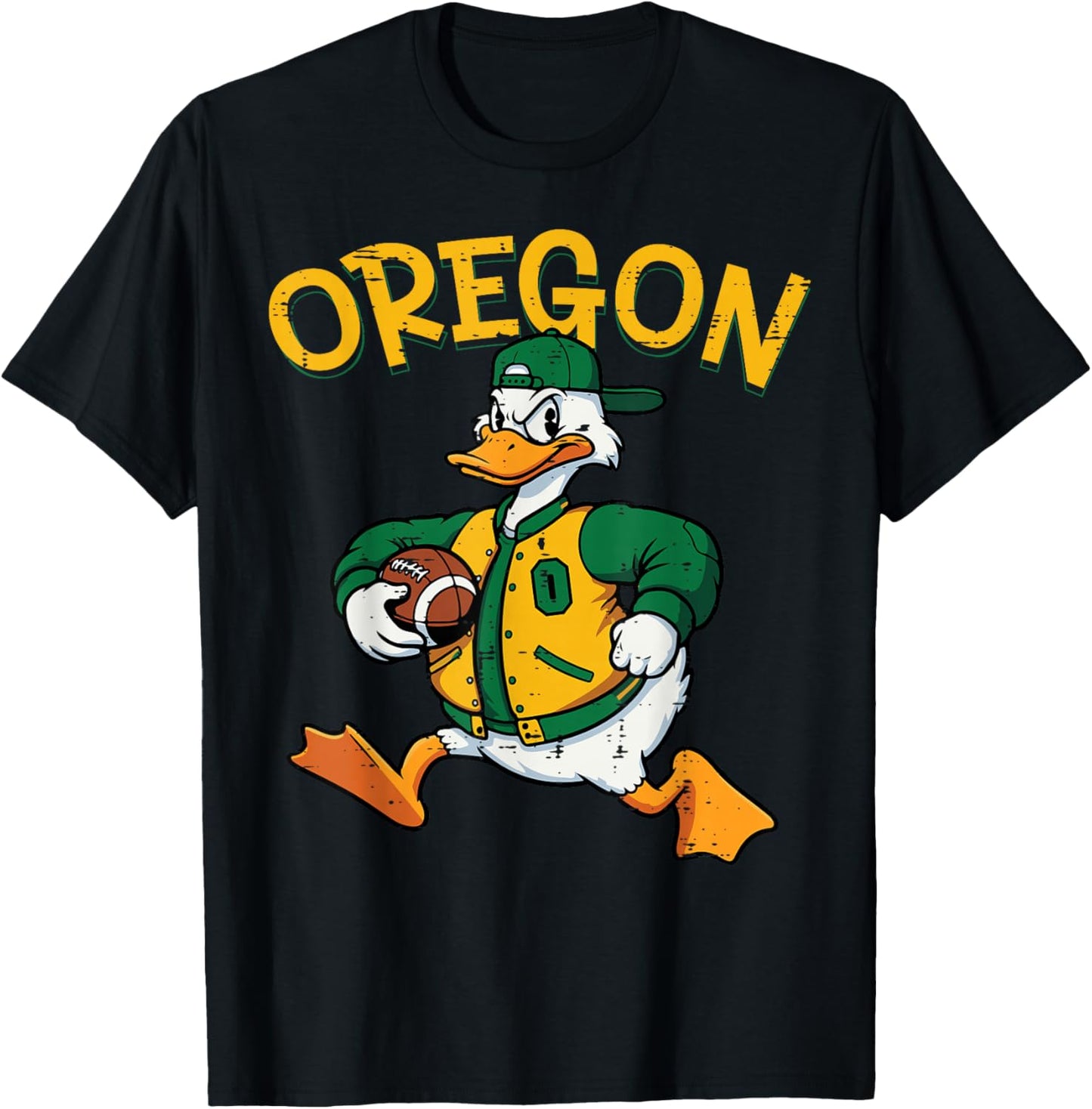 Duck Men Women Boys Girls Youth Kids Teen T-Shirt - T-Shirt | Black