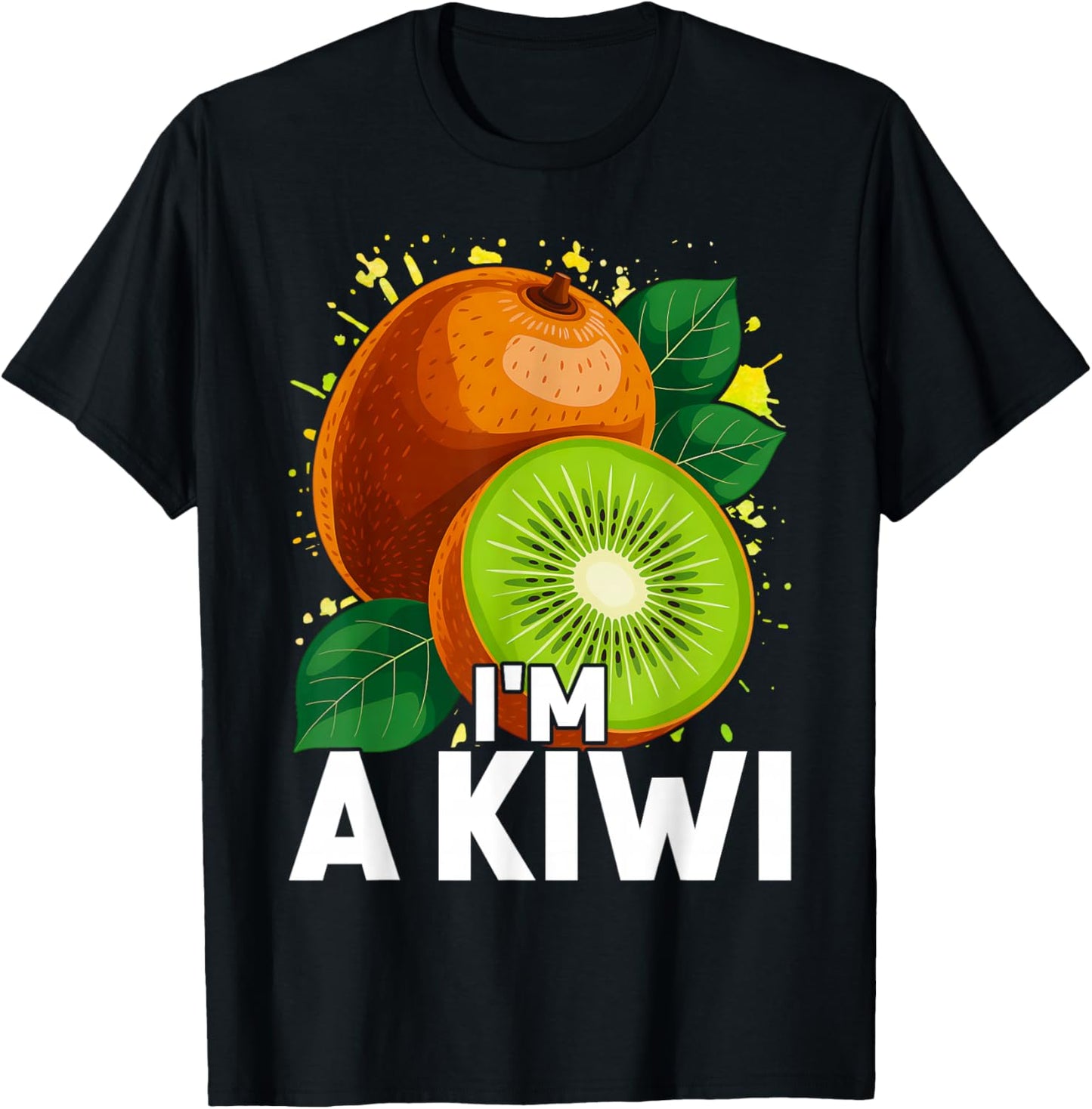 I'm A Kiwi Halloween Costumes Men Women Kids T-Shirt - T-Shirt | Black