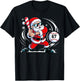 Baseball Santa 67 Christmas Xmas T-Shirt - T-Shirt | Black