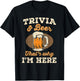 Funny Trivia Game Night T-Shirt - T-Shirt | Black