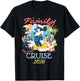 Disney Mickey Mouse & Friends Family Cruise 2026 Vacation T-Shirt - T-Shirt | Black