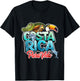 Pura Vida Costa Rica Central America Travel Souvenir 2026 T-Shirt - T-Shirt | Black