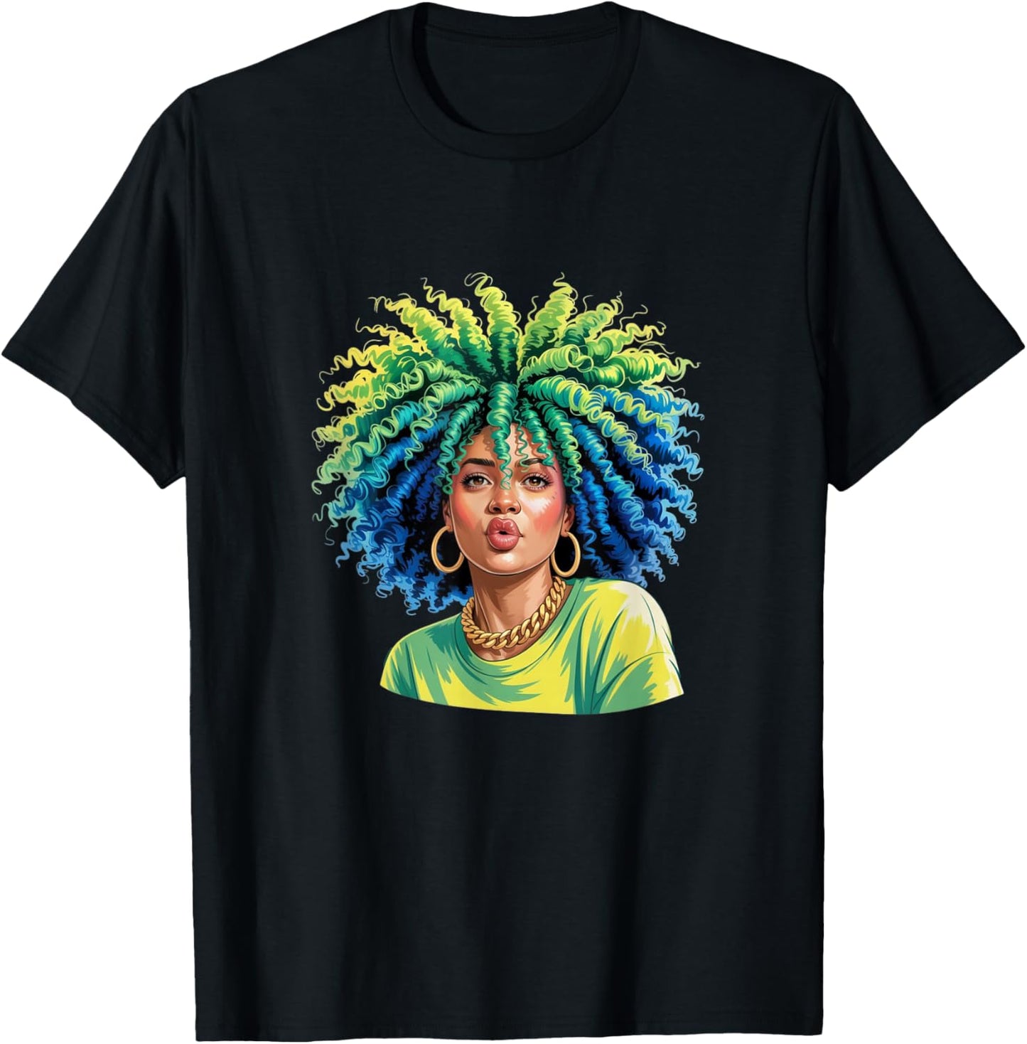 Mixed Girl Magic - Biracial Women Empowerment T-Shirt - T-Shirt | Black