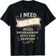 I Need H.E.A.D Hugs. Encouragement. Affection. Devotion T-Shirt - T-Shirt | Black