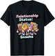 Relationship Status: Snacks – Funny Food Lover Graphic T-Shirt - T-Shirt | Black
