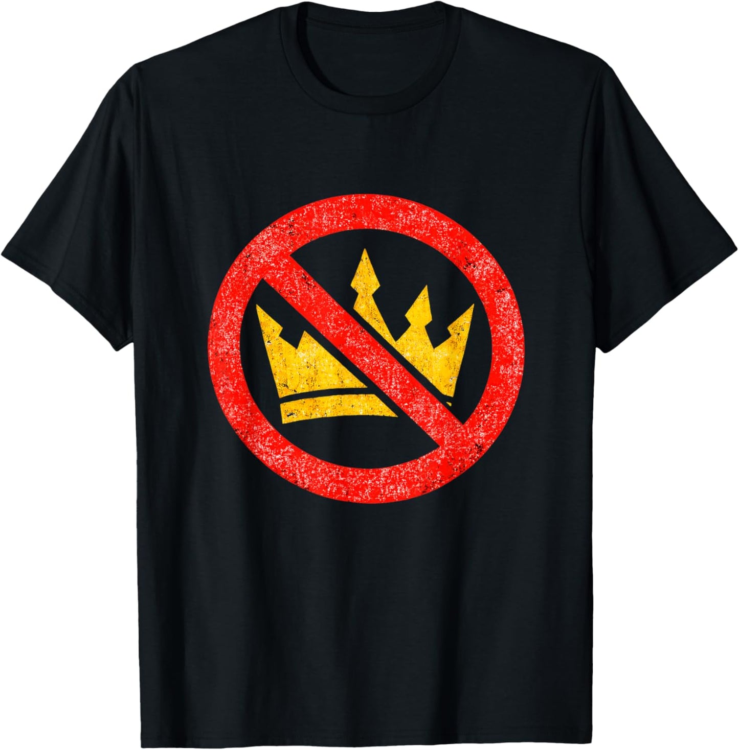 Vintage No Kings in America Protest Democraty March 28 2026 T-Shirt - T-Shirt | Black
