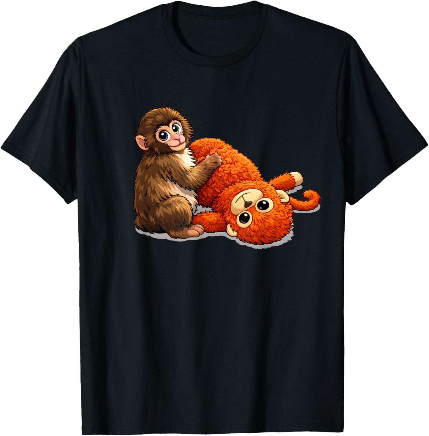 Baby Monkey Punch T-Shirt - T-Shirt | Black