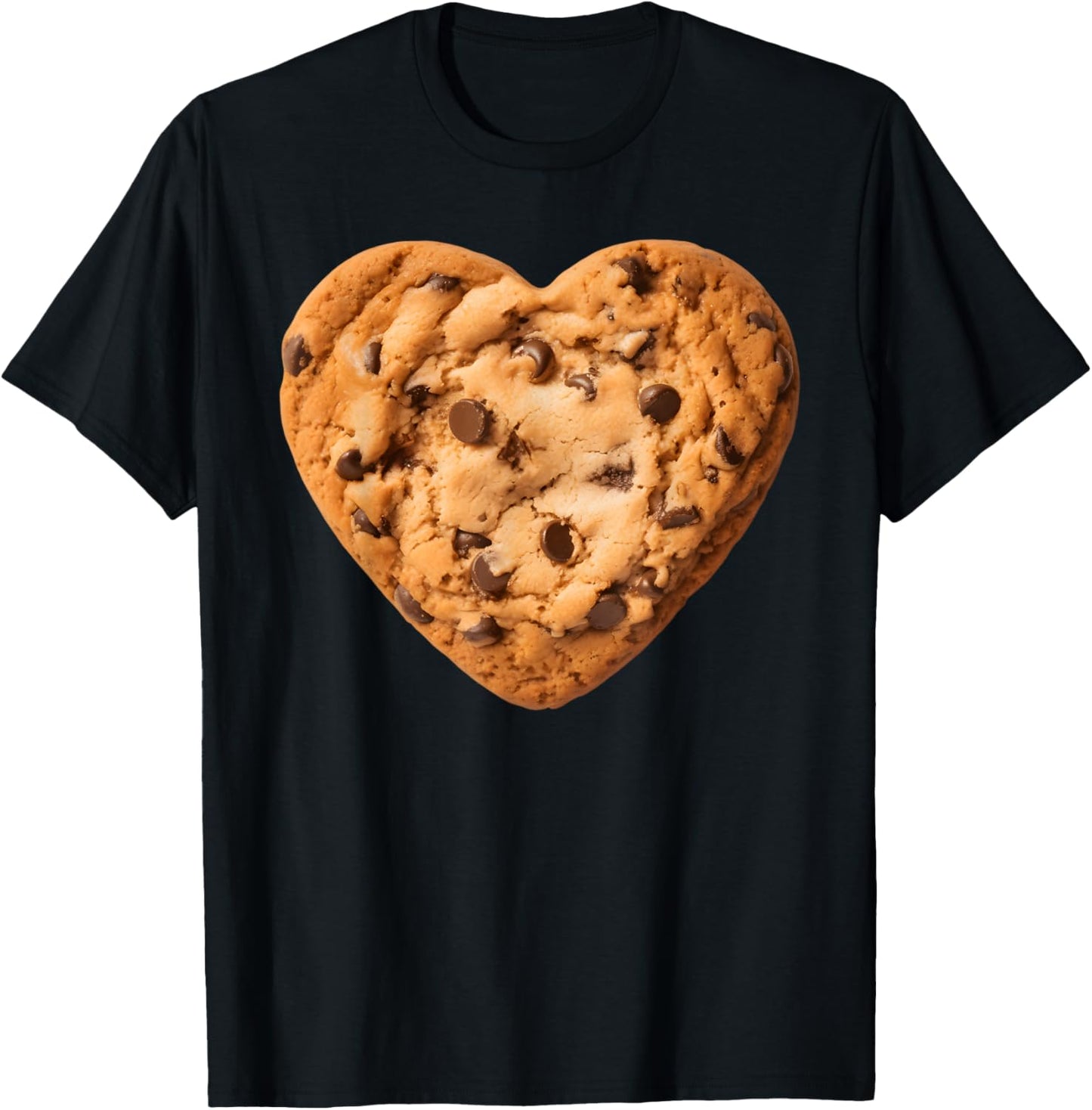 Chocolate Chip Cookie T-Shirt - T-Shirt | Black