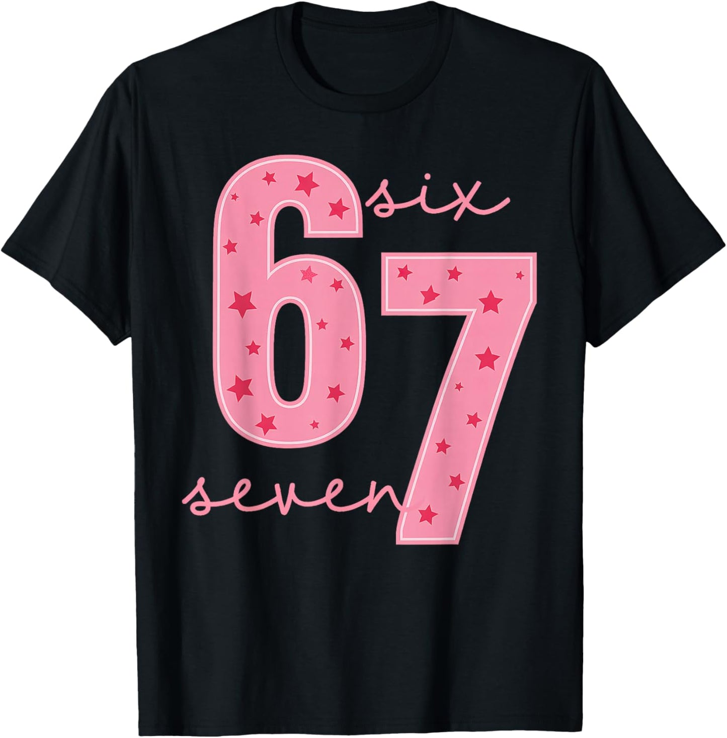 67 Meme T-Shirt - T-Shirt | Black