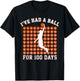 Basketball 100th Day of School Basketball 100th Day Balls T-Shirt - T-Shirt | Black