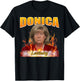 Funny Meme Donica Lewinsky Shirt Satirical Portrait Parody T-Shirt - T-Shirt | Black