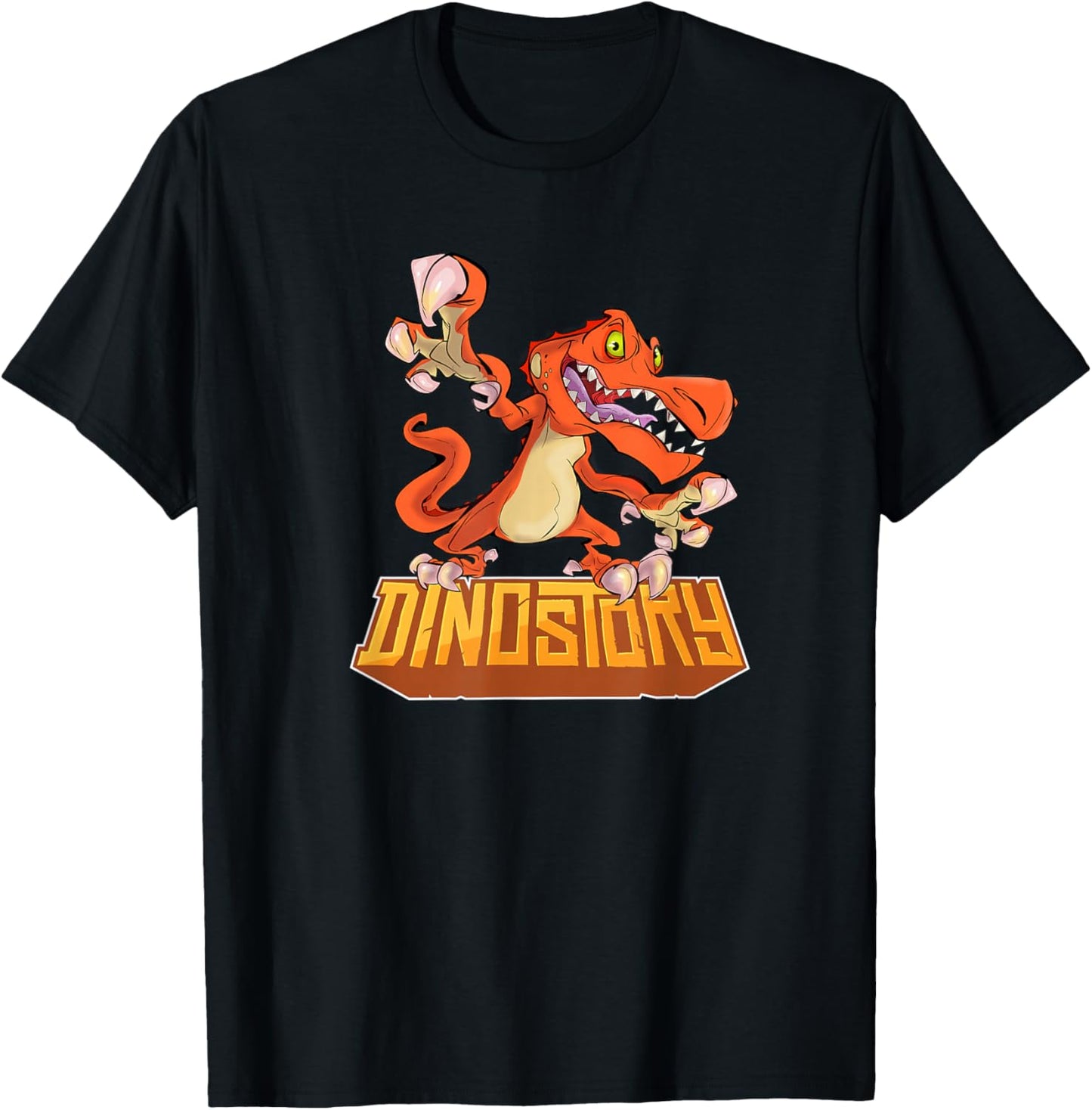 Baryonyx Dinostory T-Shirt - T-Shirt | Black