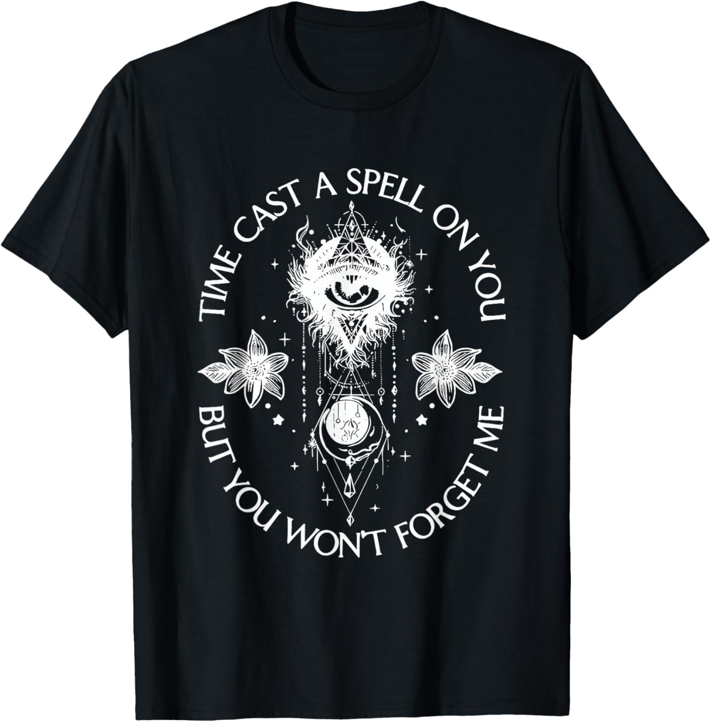Time Cast A Spell On You But You Won't Forget Me Rock Band T-Shirt - T-Shirt | Black