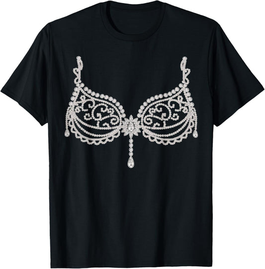 Halloween Costume Show Girl T-Shirt - T-Shirt | Black