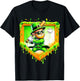Leprechaun Baseball St Patricks Day Ice Cream Drip Men Boys T-Shirt - T-Shirt | Black