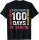 Funny 100th Day 100 Days of School Boy Kids T-Shirt - T-Shirt | Black