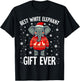 Best White Elephant Ever Christmas Xmas Under 15 20 T-Shirt - T-Shirt | Black